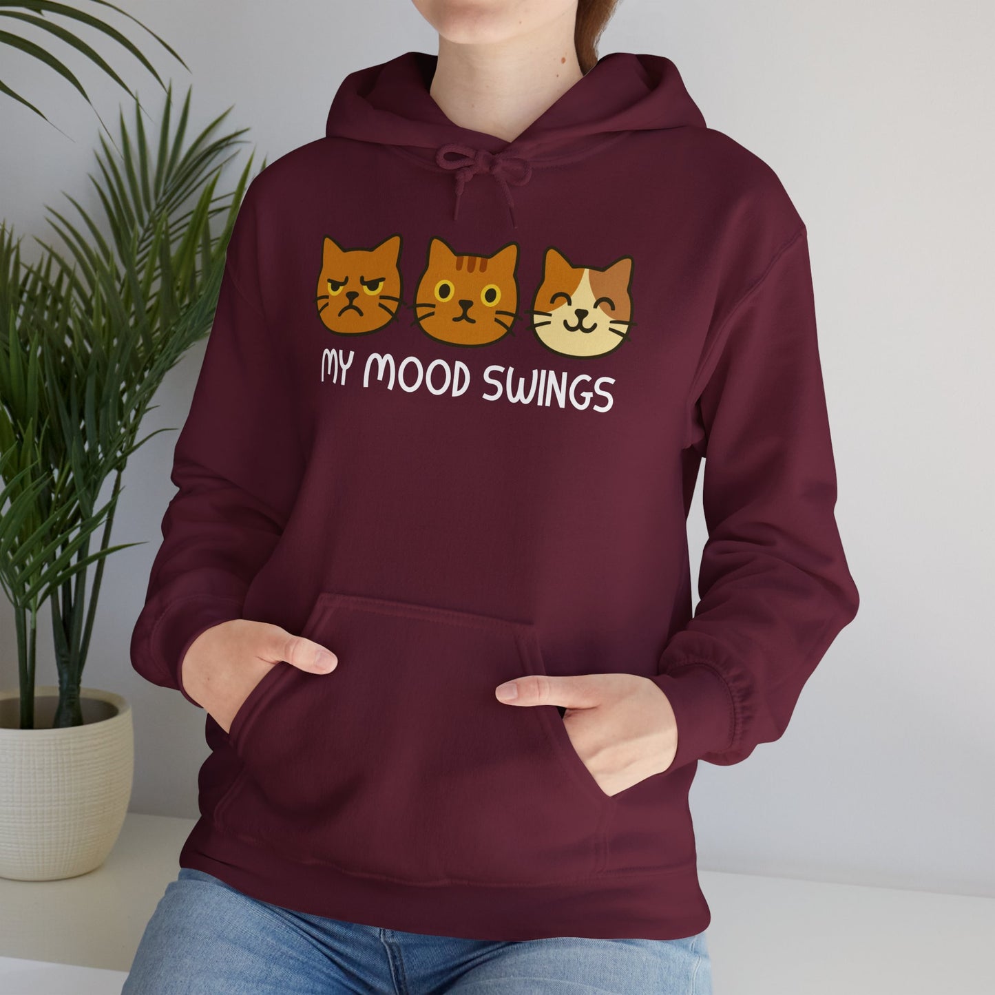 Hoodie: My Mood Swings (Unisex Heavy Blend™)