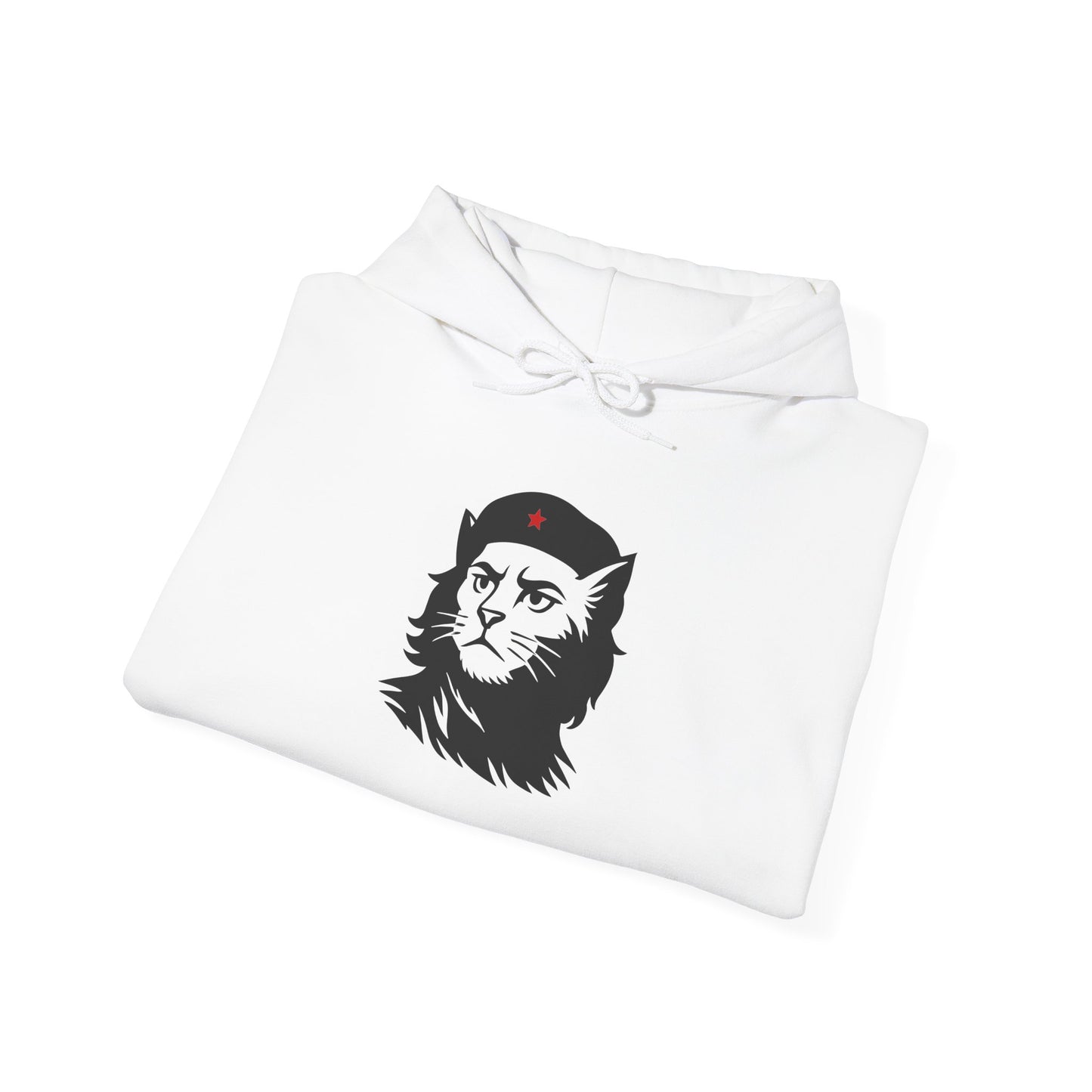 Hoodie: Revolutionary Cat (Unisex Heavy Blend™)