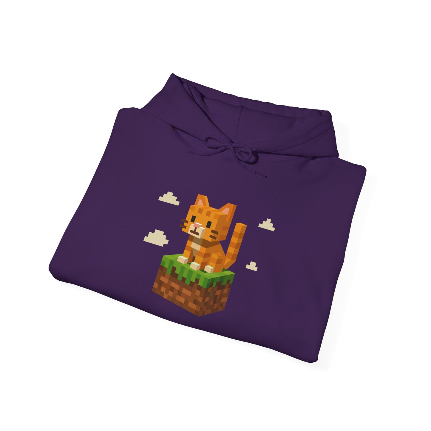 Hoodie: Minecraft Cat (Unisex Heavy Blend™)
