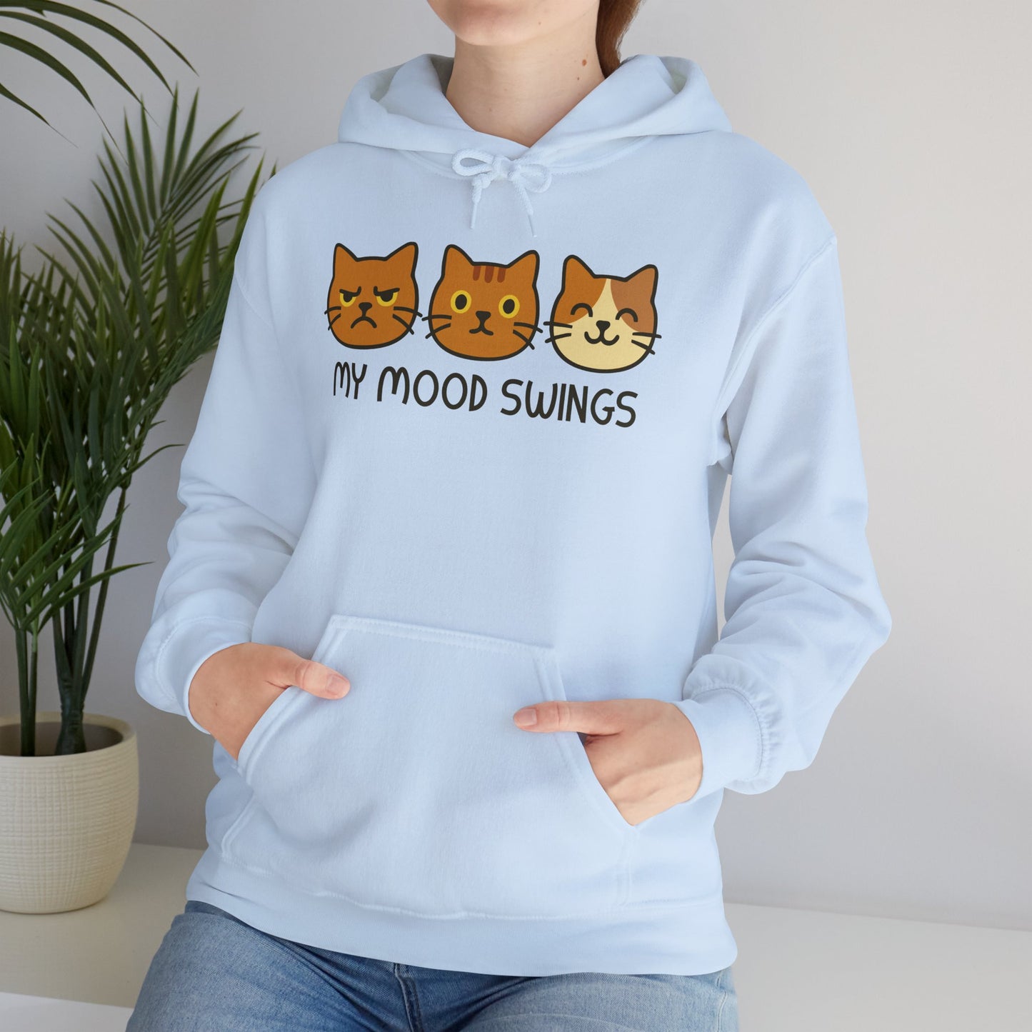 Hoodie: My Mood Swings (Unisex Heavy Blend™)