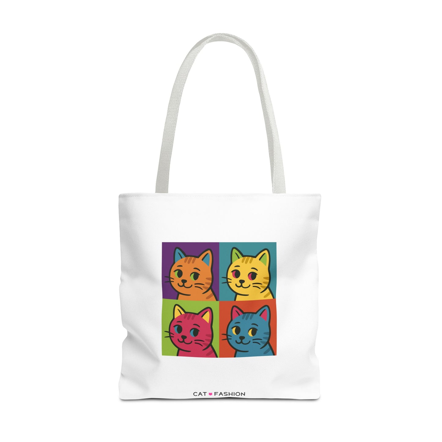 Tote Bag: Pop Art Cats