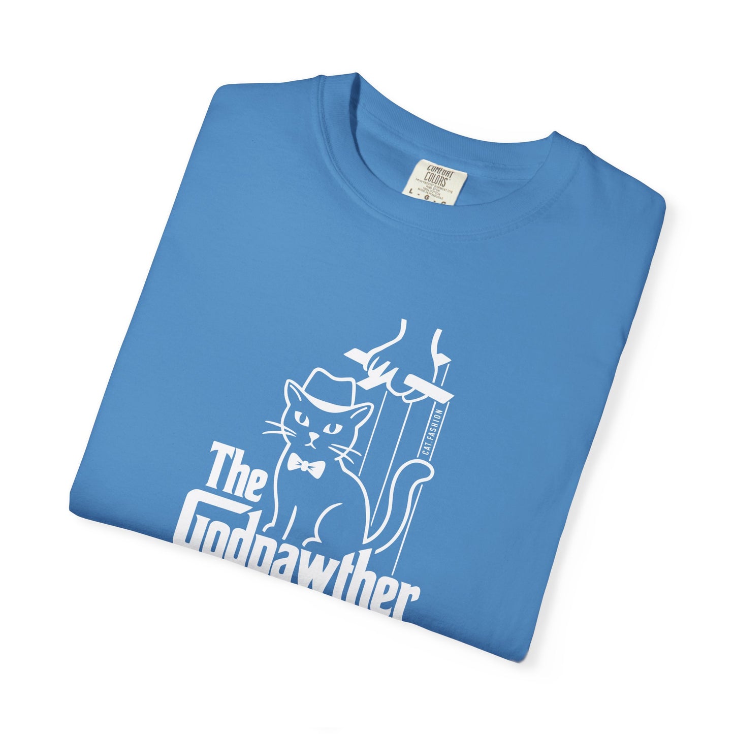 T-Shirt: The Godpawther – Funny Cat Mafia Parody Graphic Tee – Cool Unisex Shirt for Cat Lovers & Movie Fans