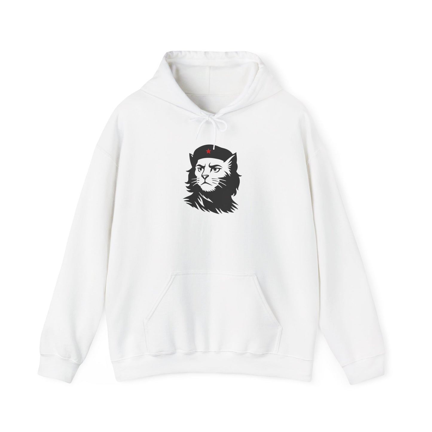 Hoodie: Revolutionary Cat (Unisex Heavy Blend™)