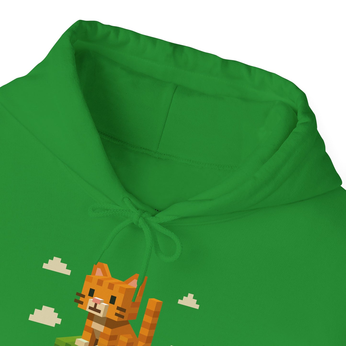 Hoodie: Minecraft Cat (Unisex Heavy Blend™)