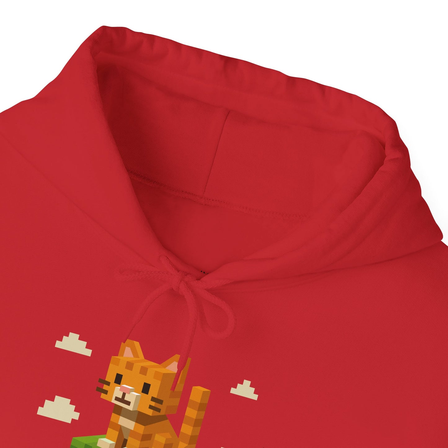 Hoodie: Minecraft Cat (Unisex Heavy Blend™)