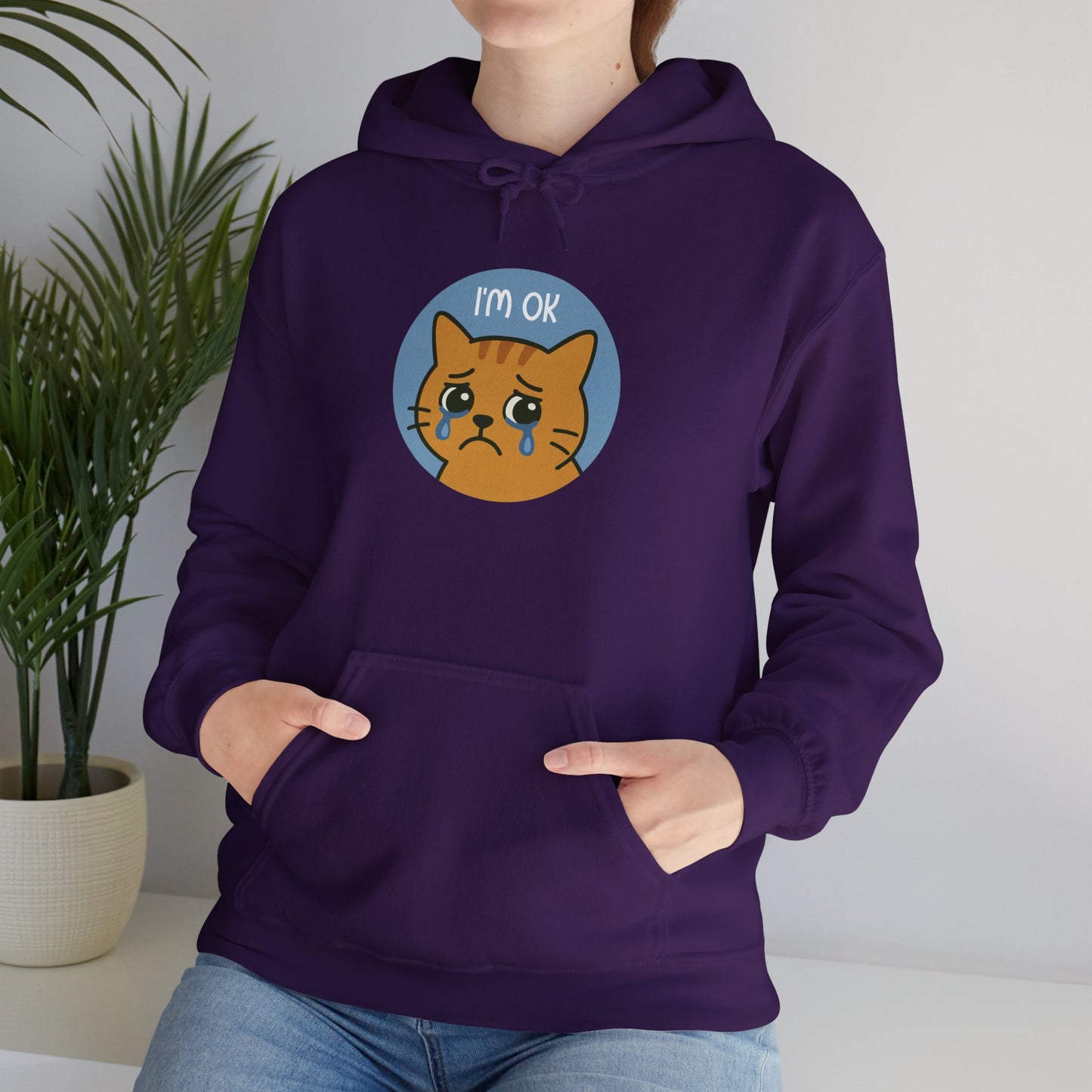 Hoodie: I'm OK (Unisex Heavy Blend™)