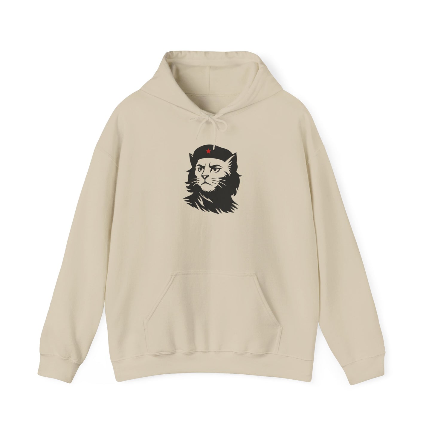 Hoodie: Revolutionary Cat (Unisex Heavy Blend™)