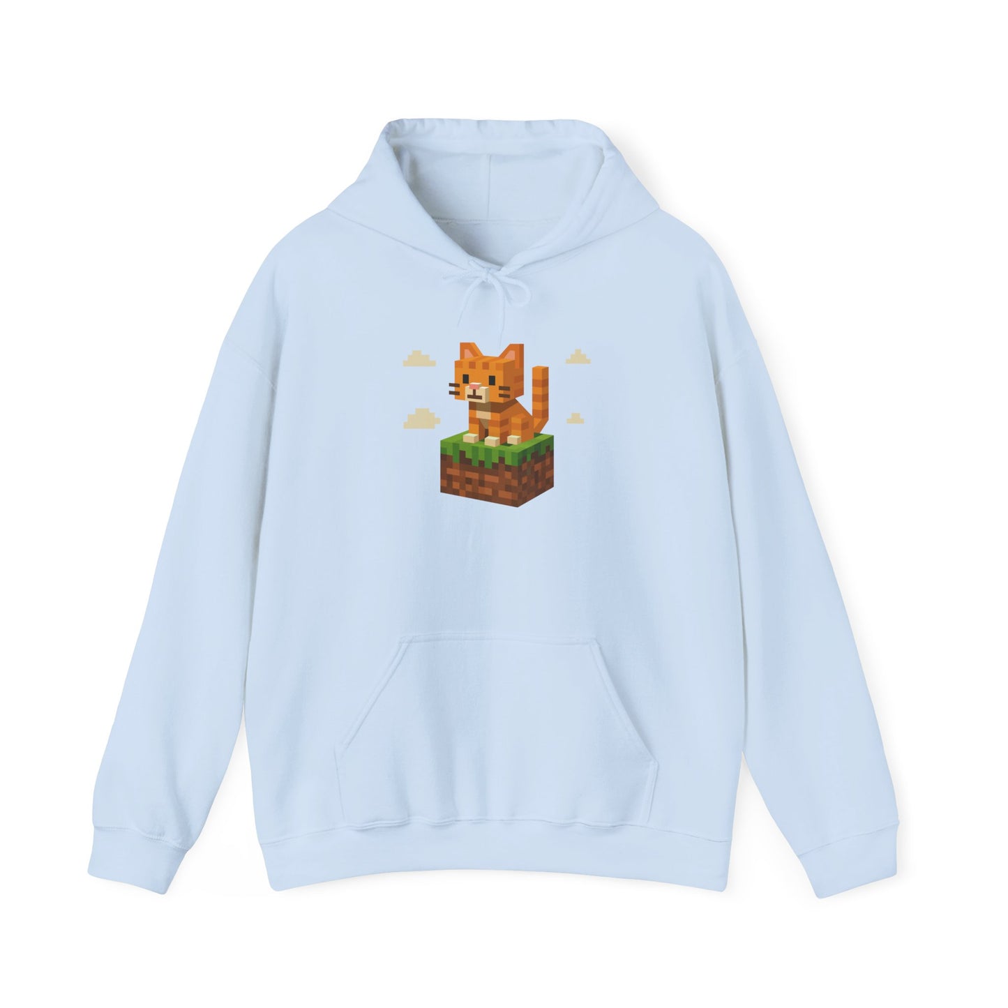 Hoodie: Minecraft Cat (Unisex Heavy Blend™)