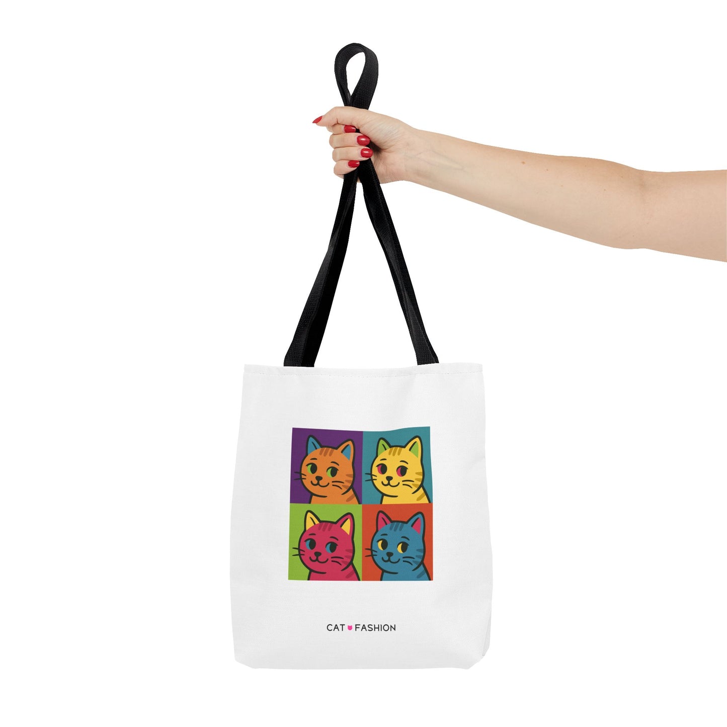 Tote Bag: Pop Art Cats