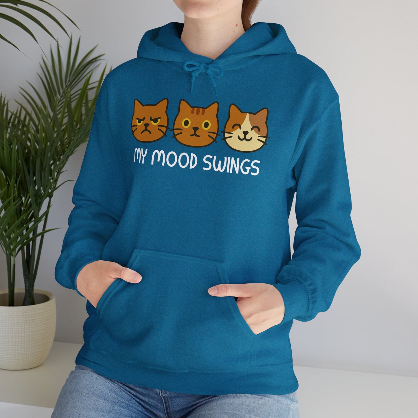 Hoodie: My Mood Swings (Unisex Heavy Blend™)