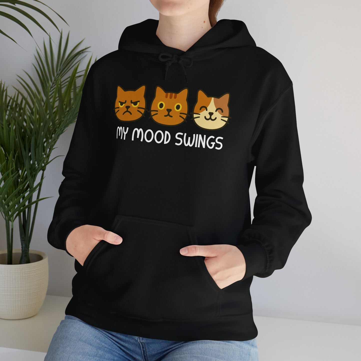 Hoodie: My Mood Swings (Unisex Heavy Blend™)