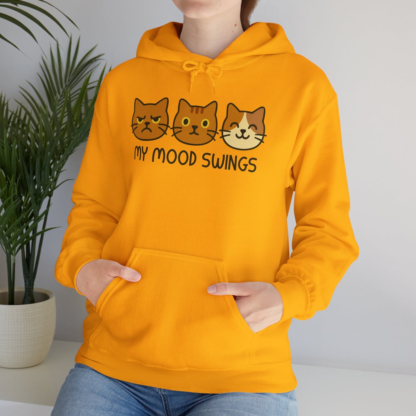 Hoodie: My Mood Swings (Unisex Heavy Blend™)
