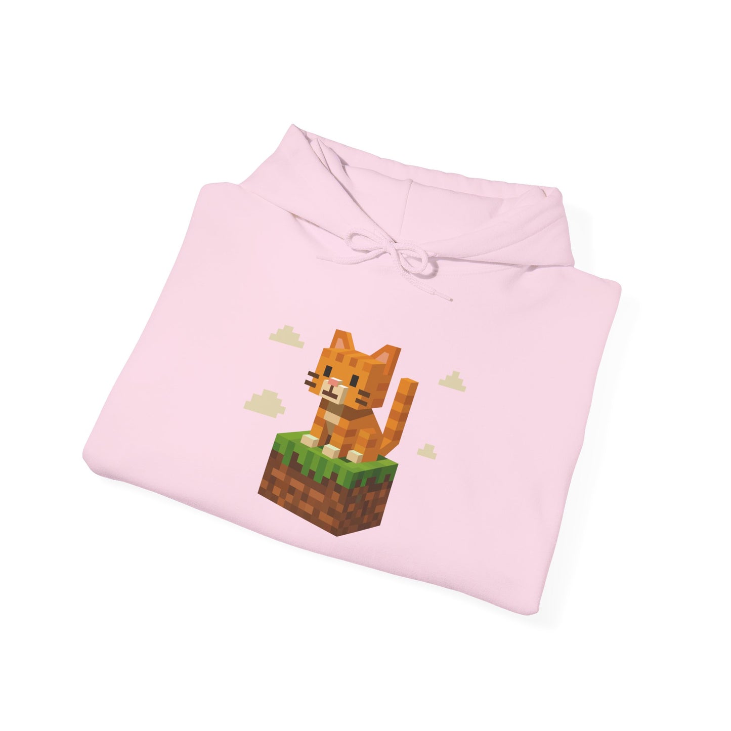 Hoodie: Minecraft Cat (Unisex Heavy Blend™)