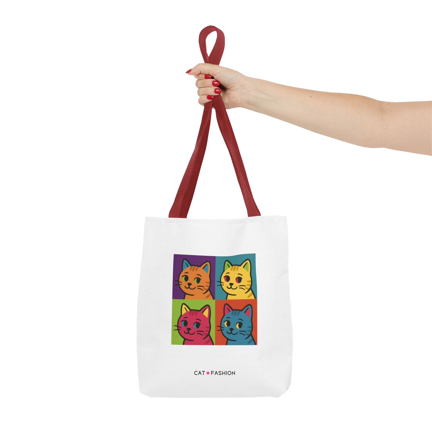 Tote Bag: Pop Art Cats
