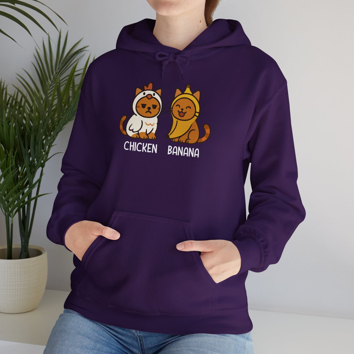 Hoodie: Chicken Banana (Unisex Heavy Blend™)