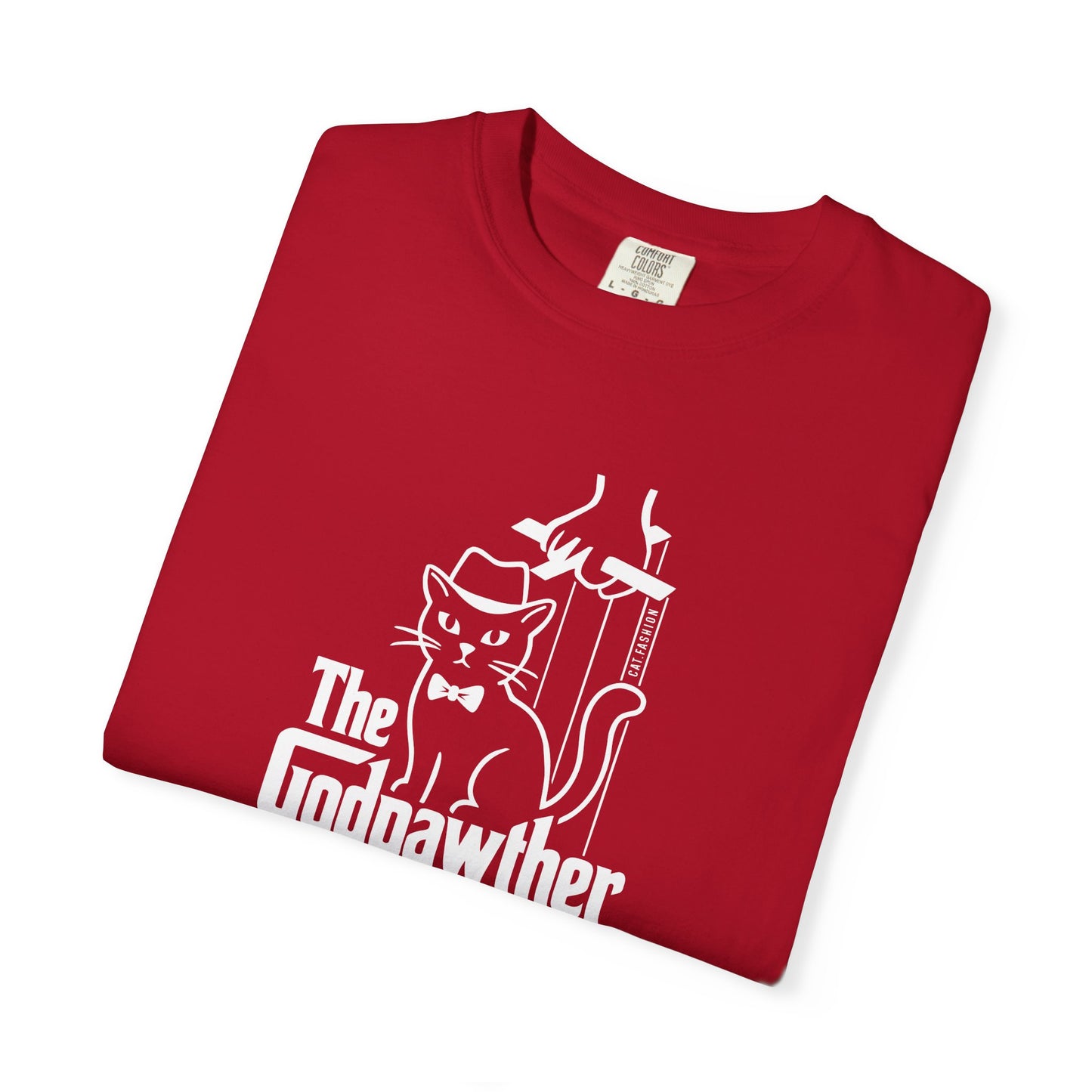 T-Shirt: The Godpawther – Funny Cat Mafia Parody Graphic Tee – Cool Unisex Shirt for Cat Lovers & Movie Fans