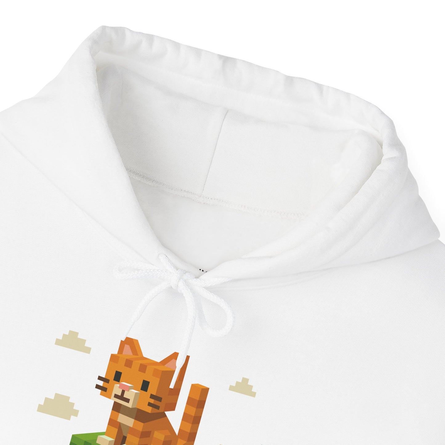 Hoodie: Minecraft Cat (Unisex Heavy Blend™)