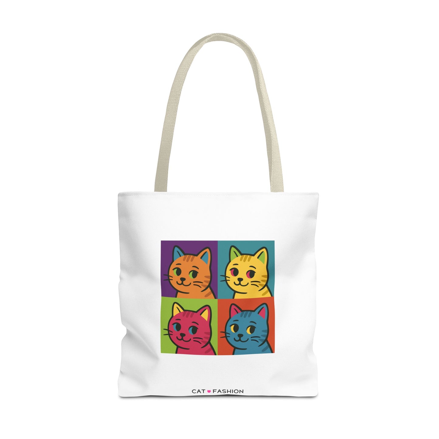 Tote Bag: Pop Art Cats
