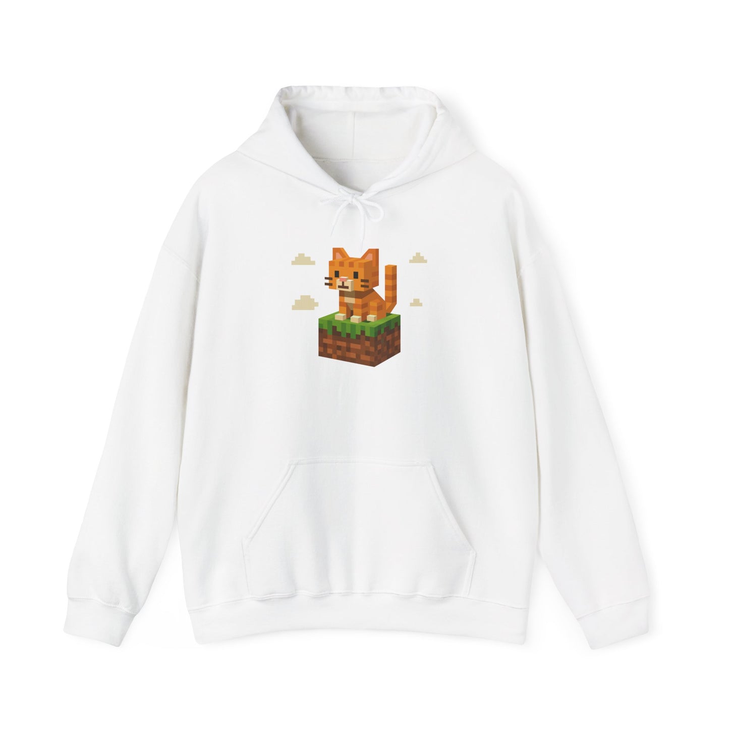 Hoodie: Minecraft Cat (Unisex Heavy Blend™)