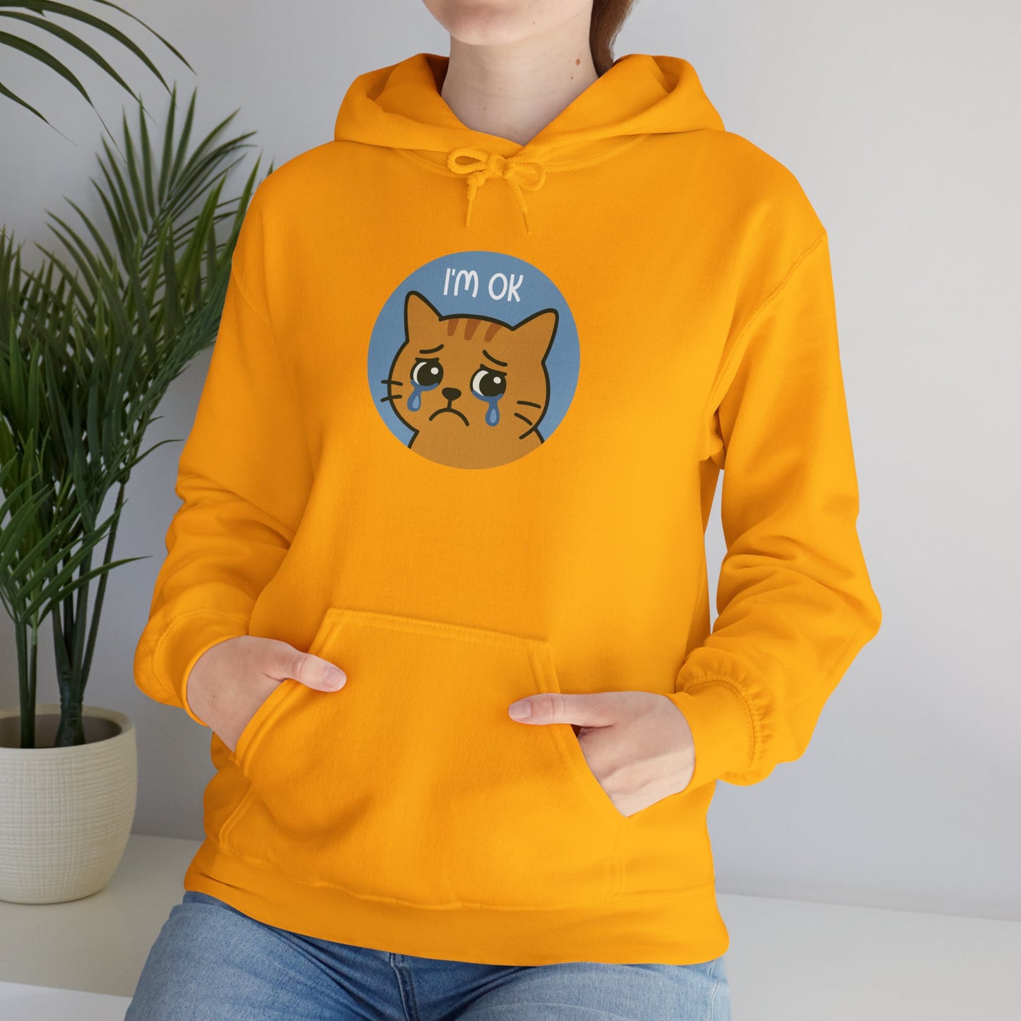 Hoodie: I'm OK (Unisex Heavy Blend™)