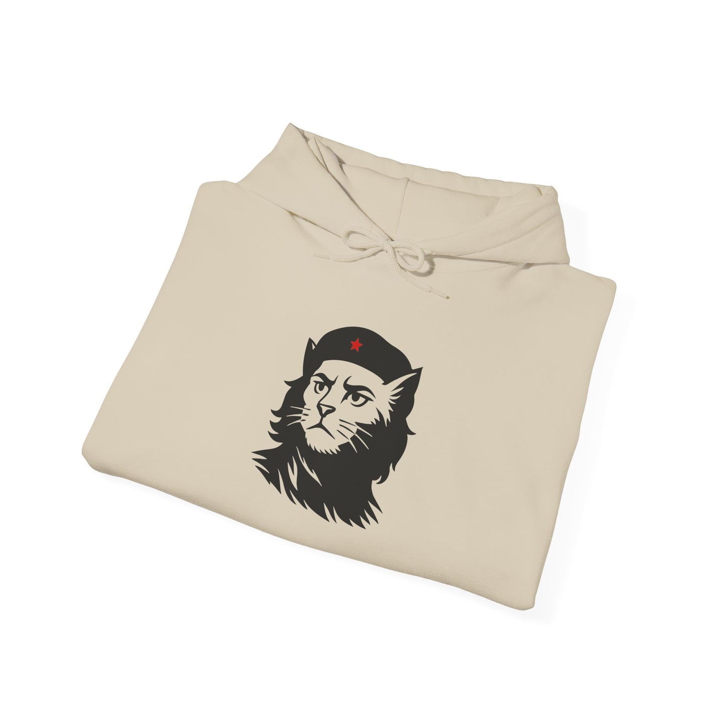Hoodie: Revolutionary Cat (Unisex Heavy Blend™)