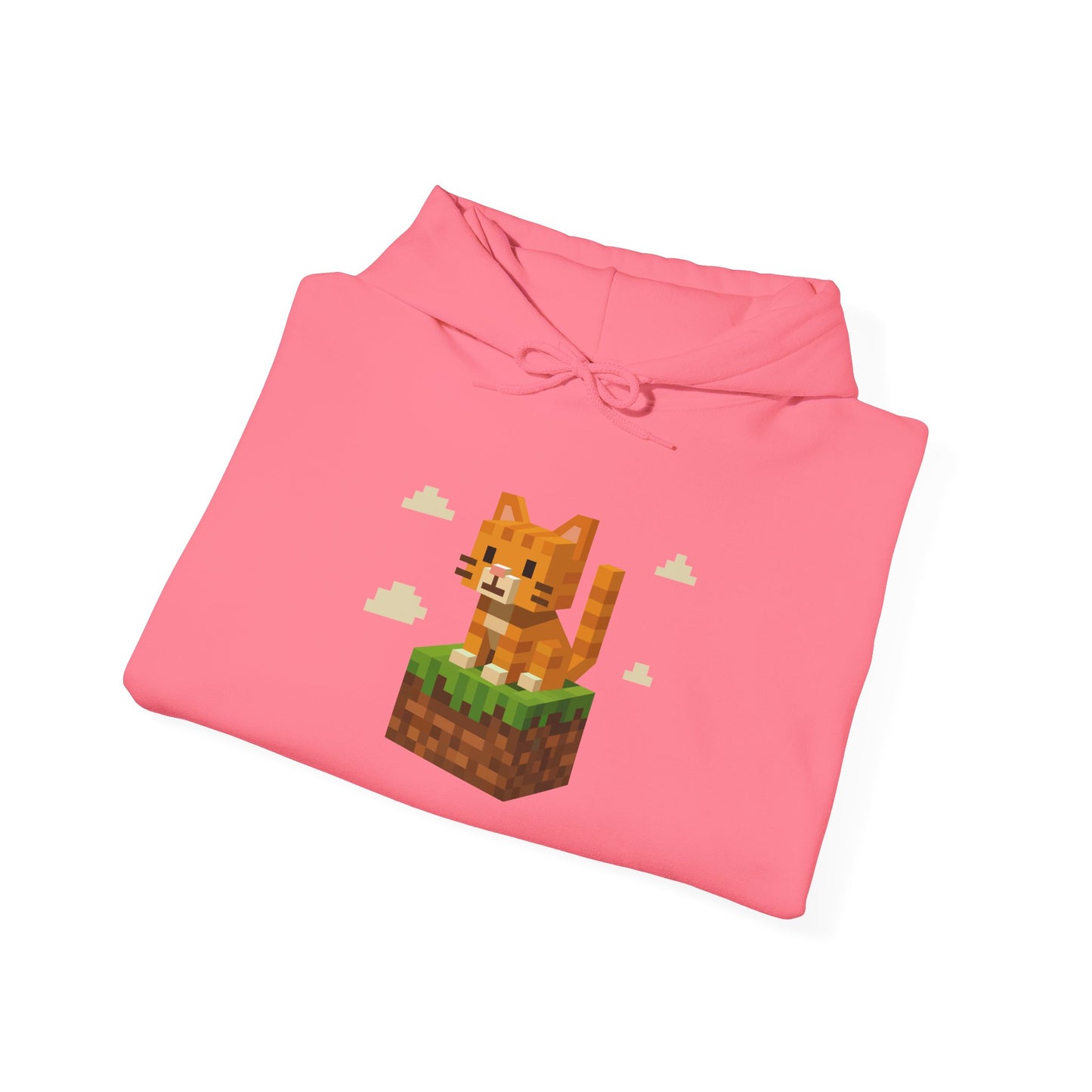 Hoodie: Minecraft Cat (Unisex Heavy Blend™)