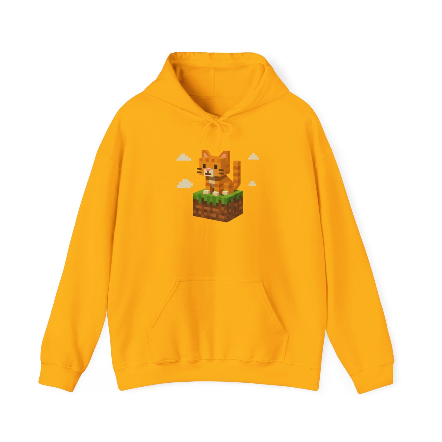 Hoodie: Minecraft Cat (Unisex Heavy Blend™)