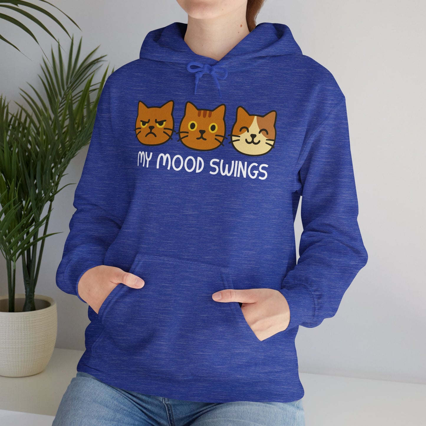 Hoodie: My Mood Swings (Unisex Heavy Blend™)