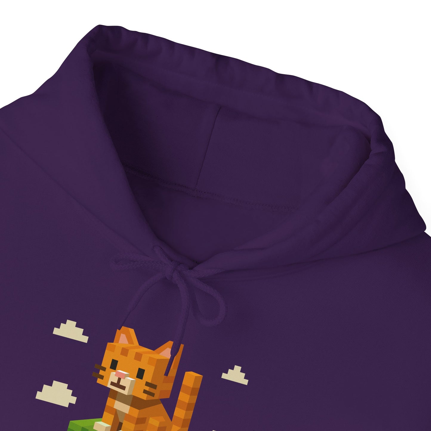 Hoodie: Minecraft Cat (Unisex Heavy Blend™)