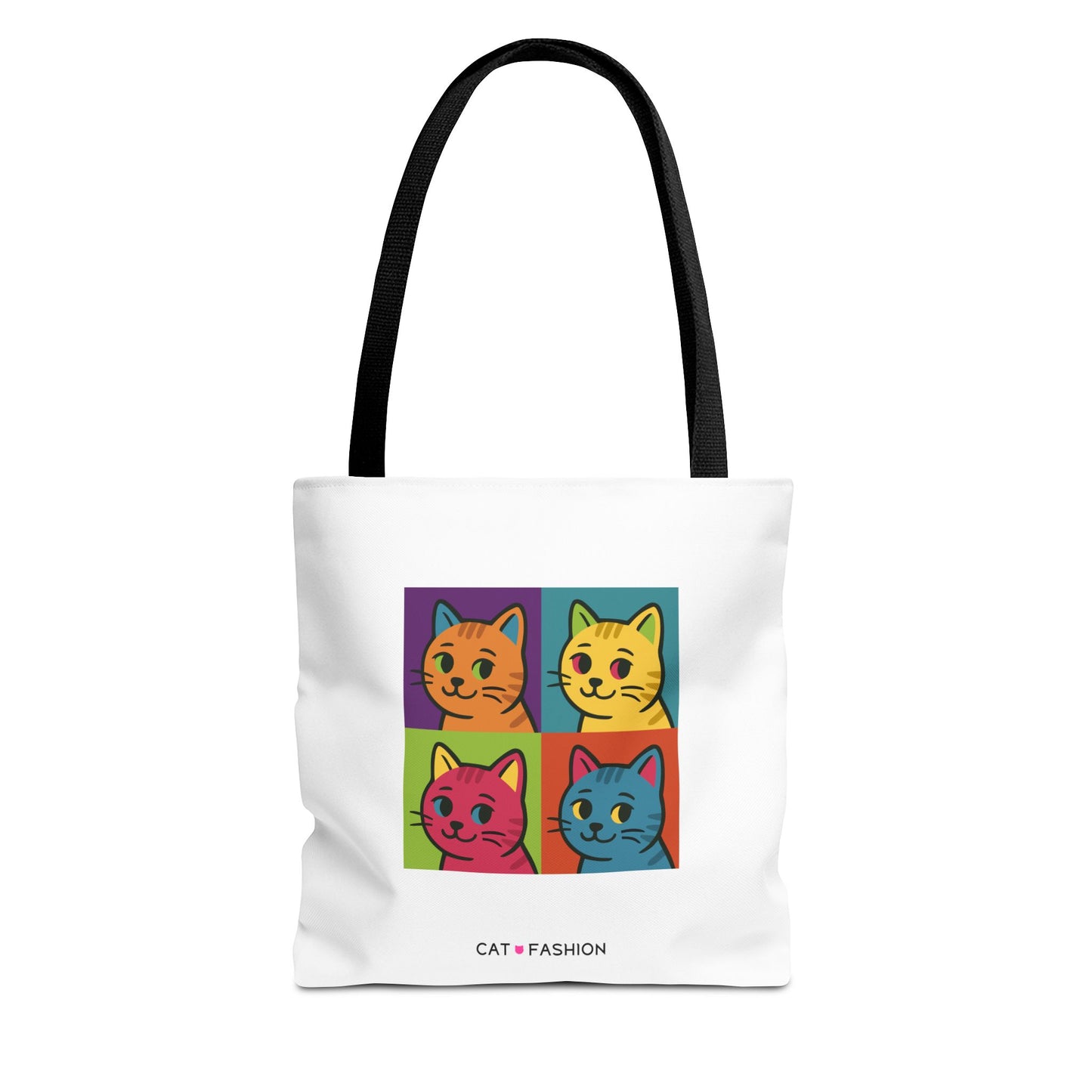 Tote Bag: Pop Art Cats