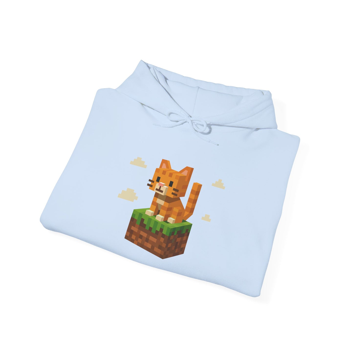 Hoodie: Minecraft Cat (Unisex Heavy Blend™)