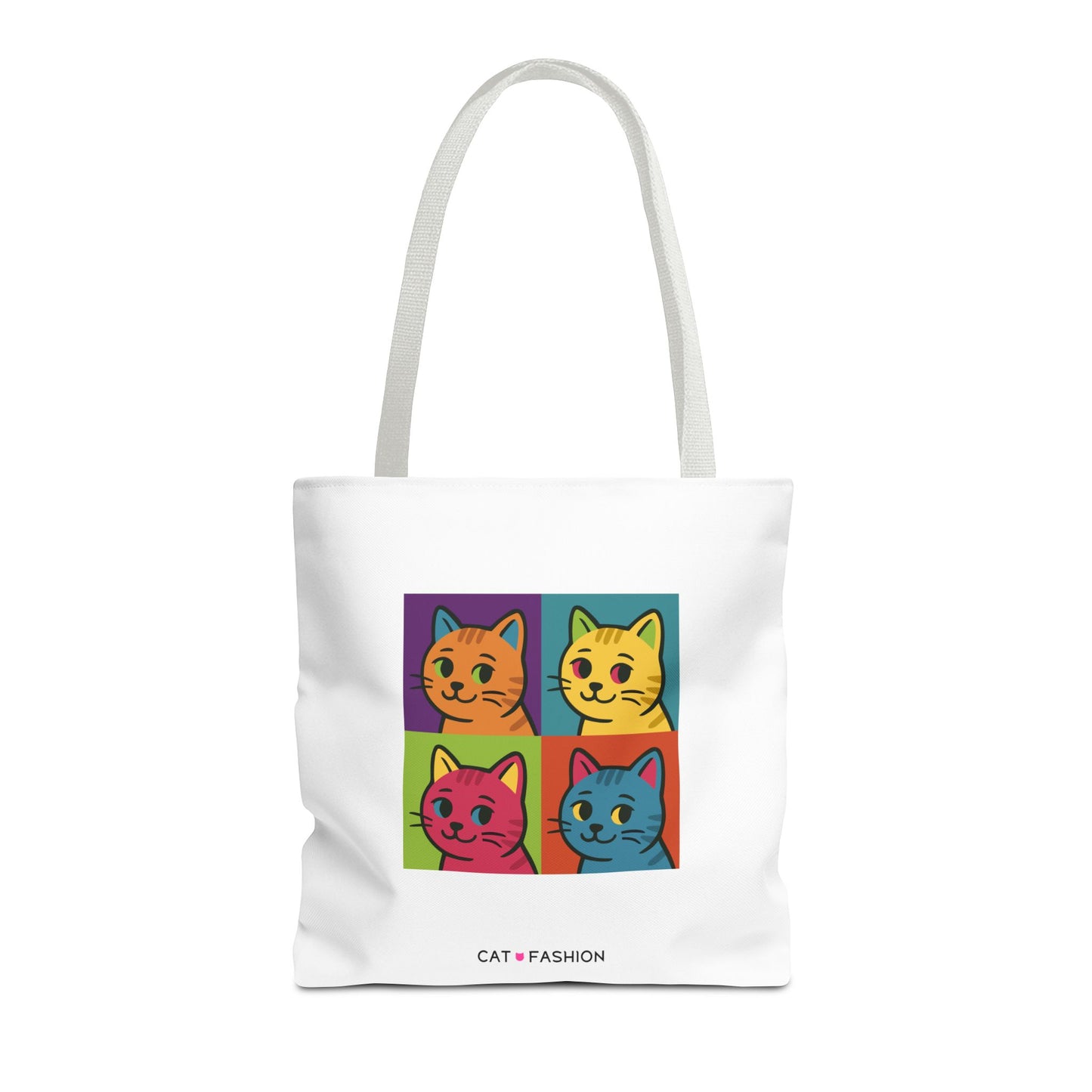 Tote Bag: Pop Art Cats