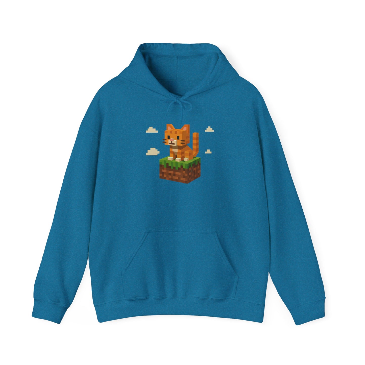 Hoodie: Minecraft Cat (Unisex Heavy Blend™)