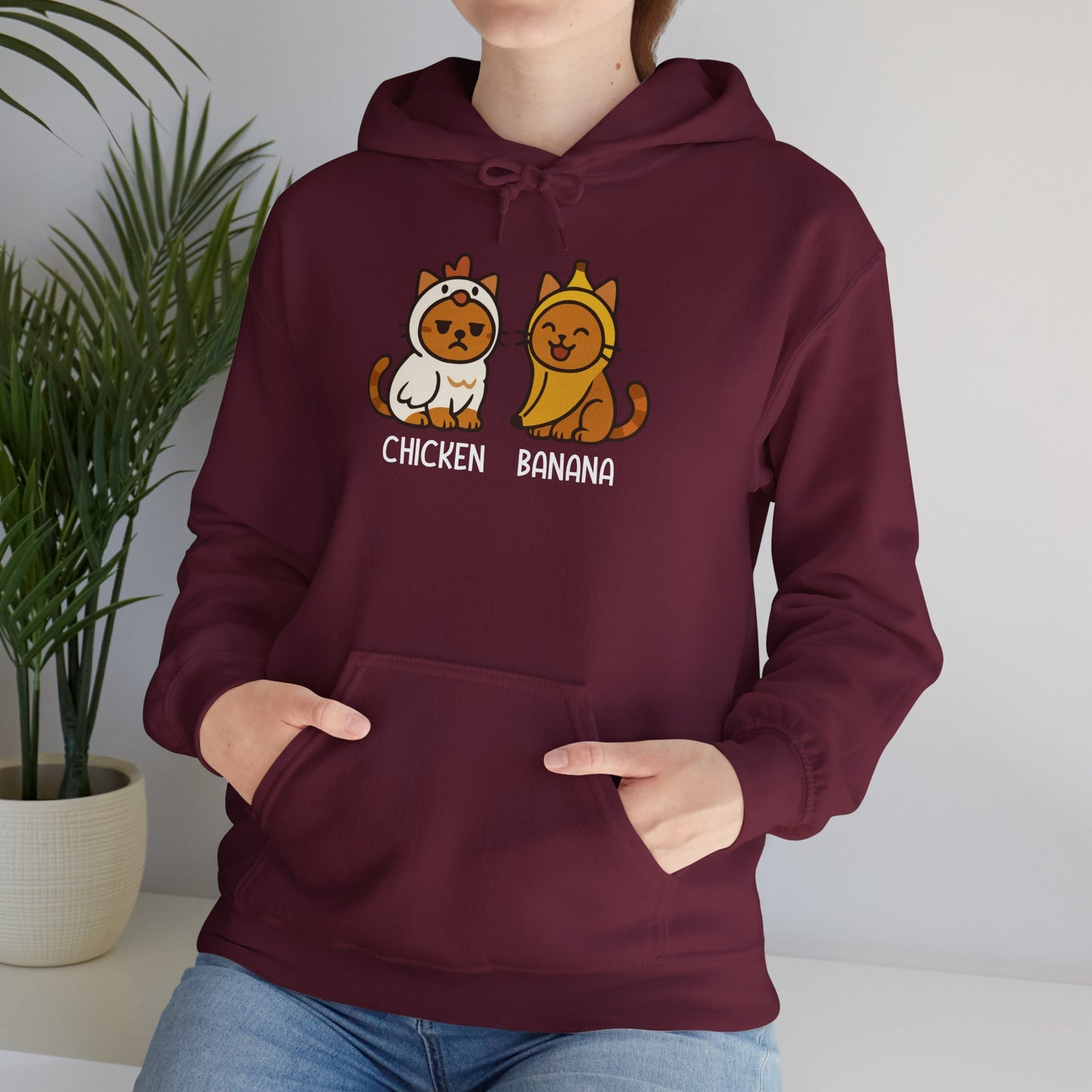 Hoodie: Chicken Banana (Unisex Heavy Blend™)
