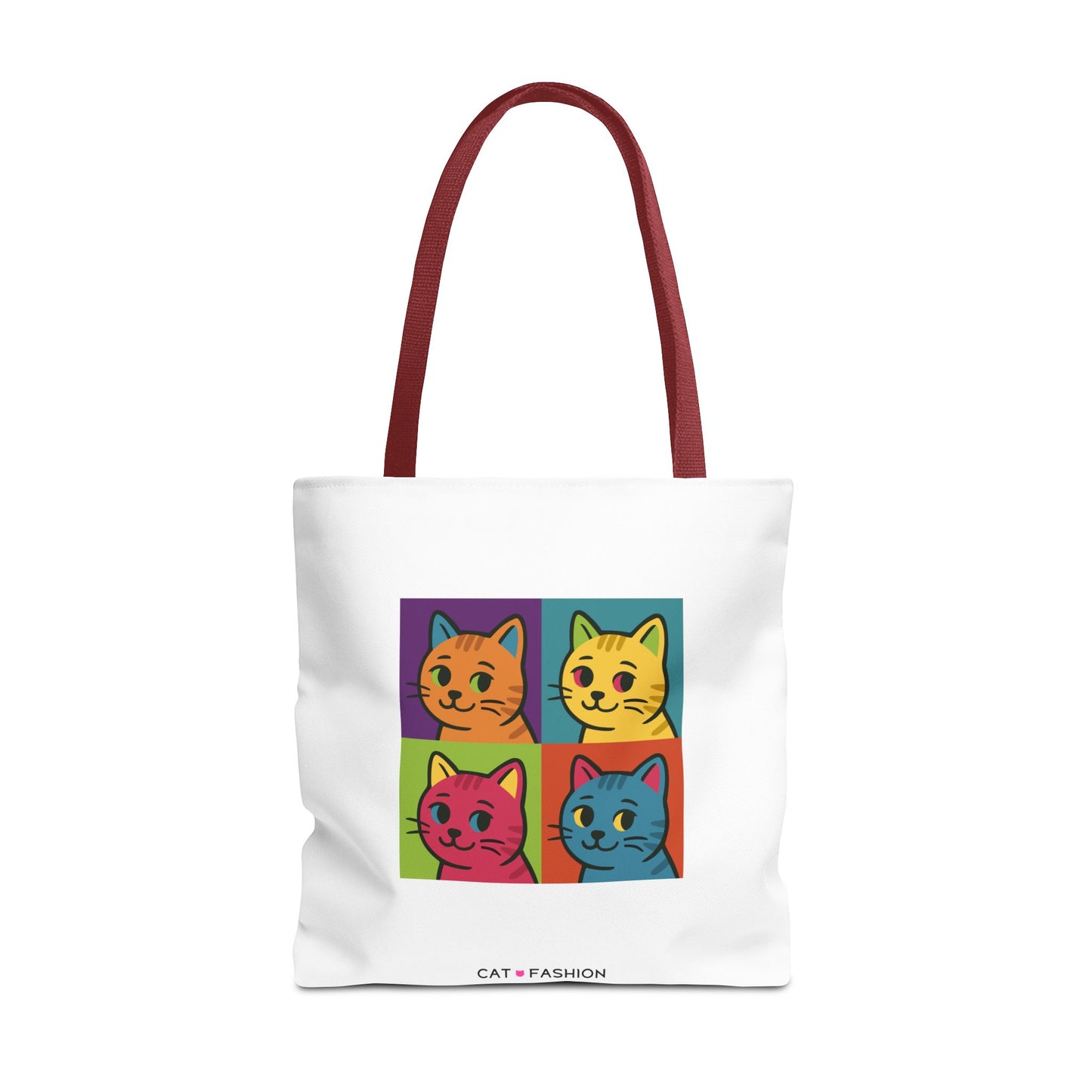 Tote Bag: Pop Art Cats
