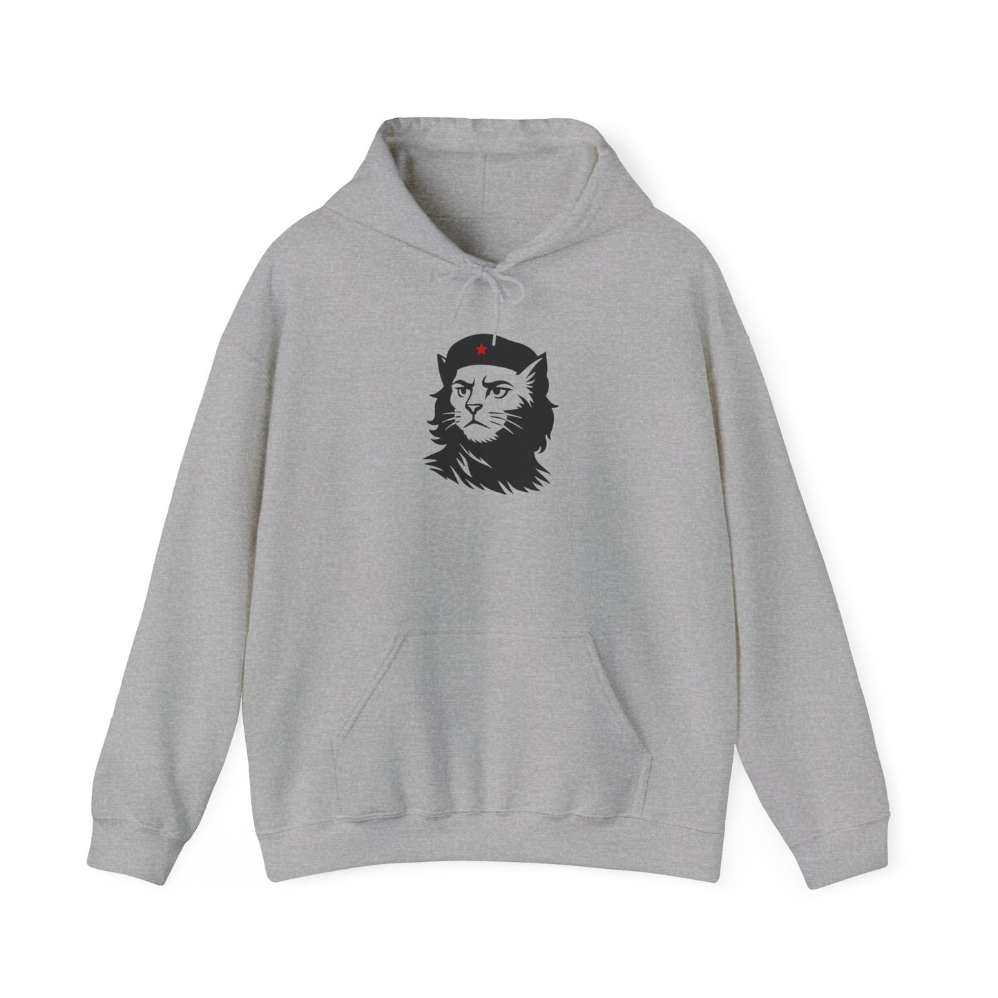 Hoodie: Revolutionary Cat (Unisex Heavy Blend™)