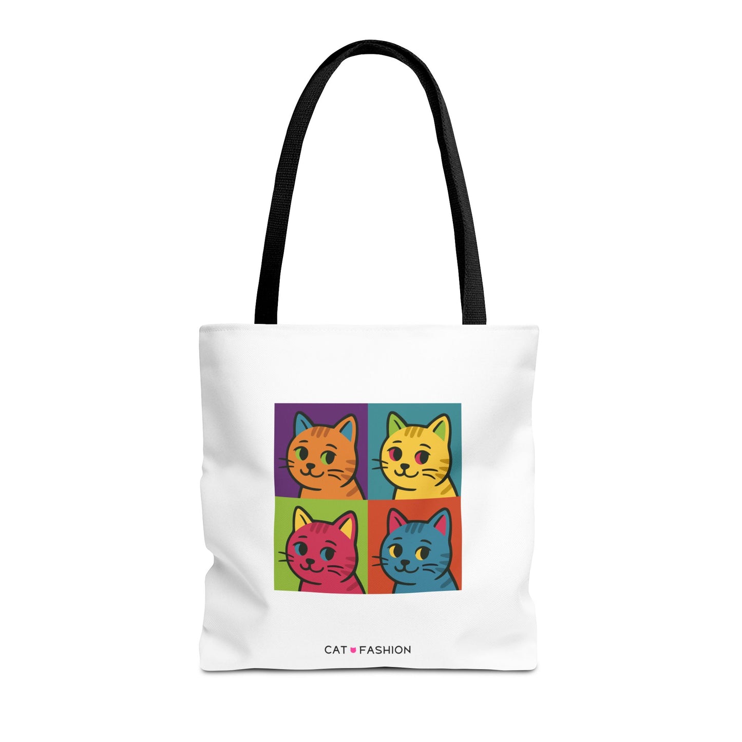 Tote Bag: Pop Art Cats