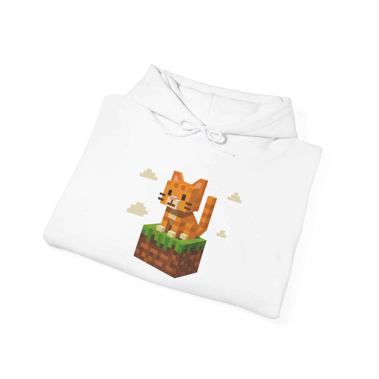 Hoodie: Minecraft Cat (Unisex Heavy Blend™)