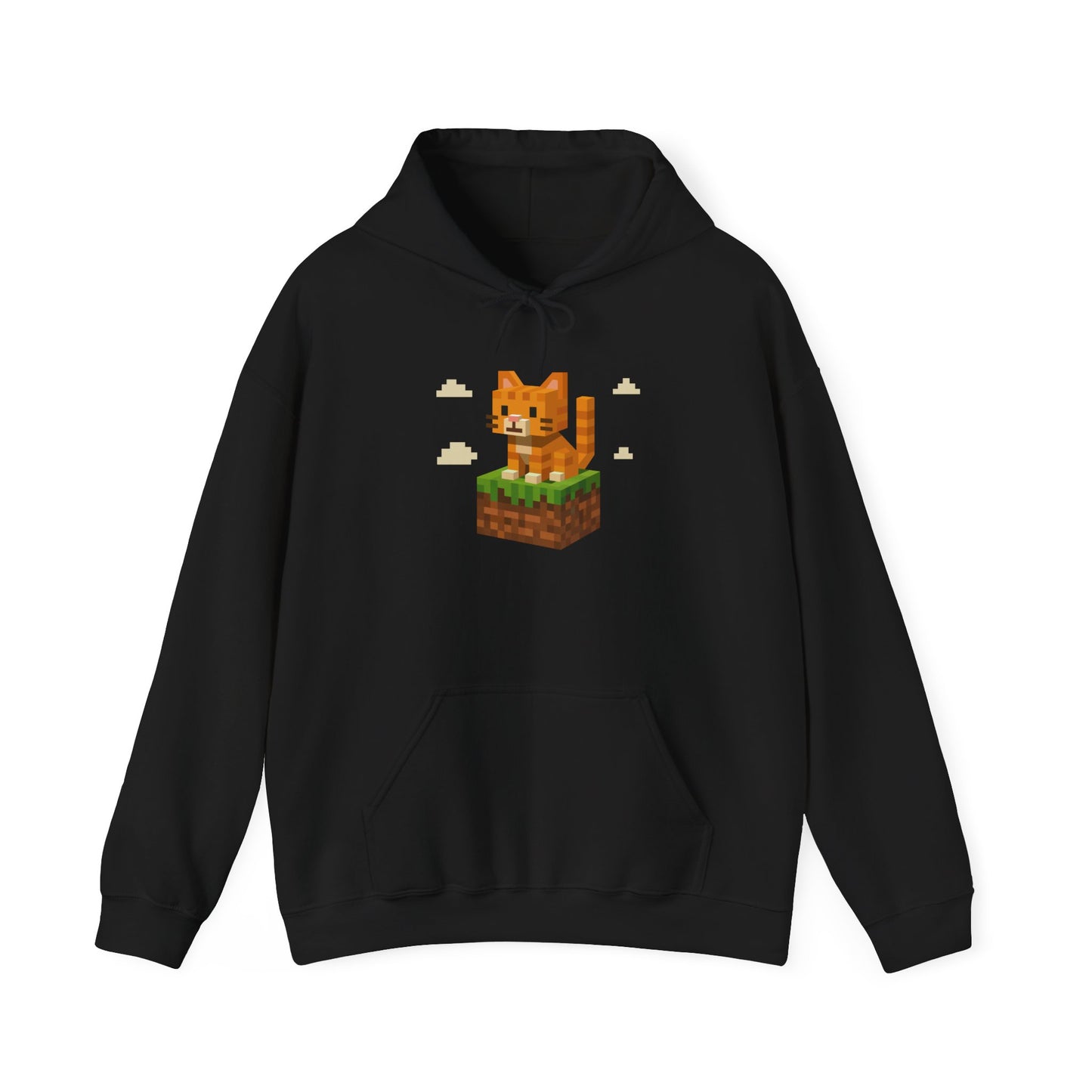 Hoodie: Minecraft Cat (Unisex Heavy Blend™)