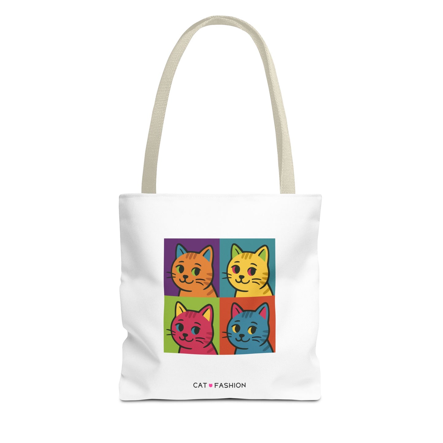 Tote Bag: Pop Art Cats