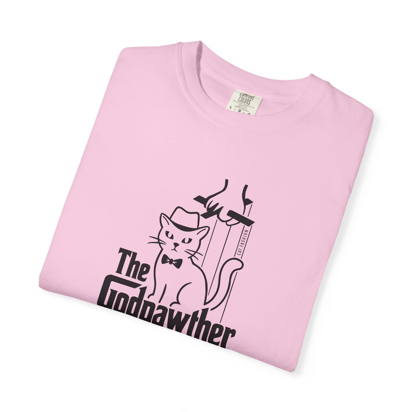 T-Shirt: The Godpawther – Funny Cat Mafia Parody Graphic Tee – Cool Unisex Shirt for Cat Lovers & Movie Fans