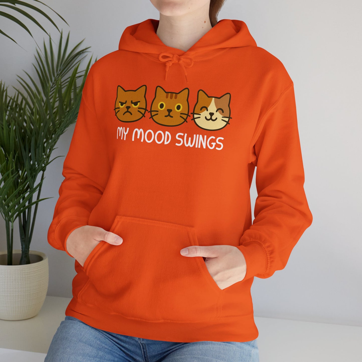 Hoodie: My Mood Swings (Unisex Heavy Blend™)