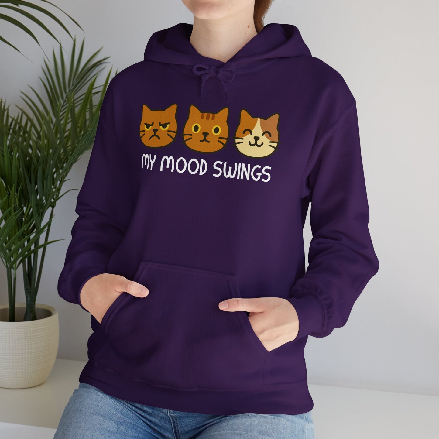 Hoodie: My Mood Swings (Unisex Heavy Blend™)