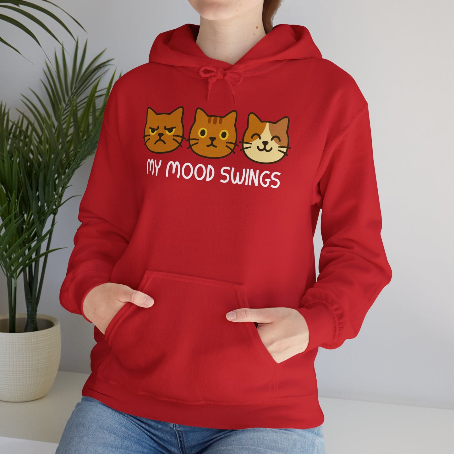 Hoodie: My Mood Swings (Unisex Heavy Blend™)
