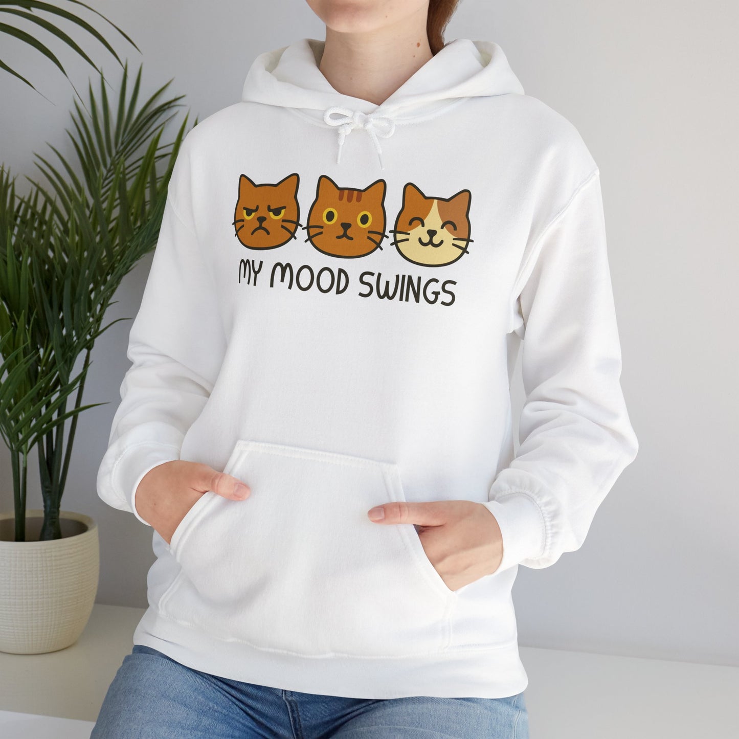 Hoodie: My Mood Swings (Unisex Heavy Blend™)