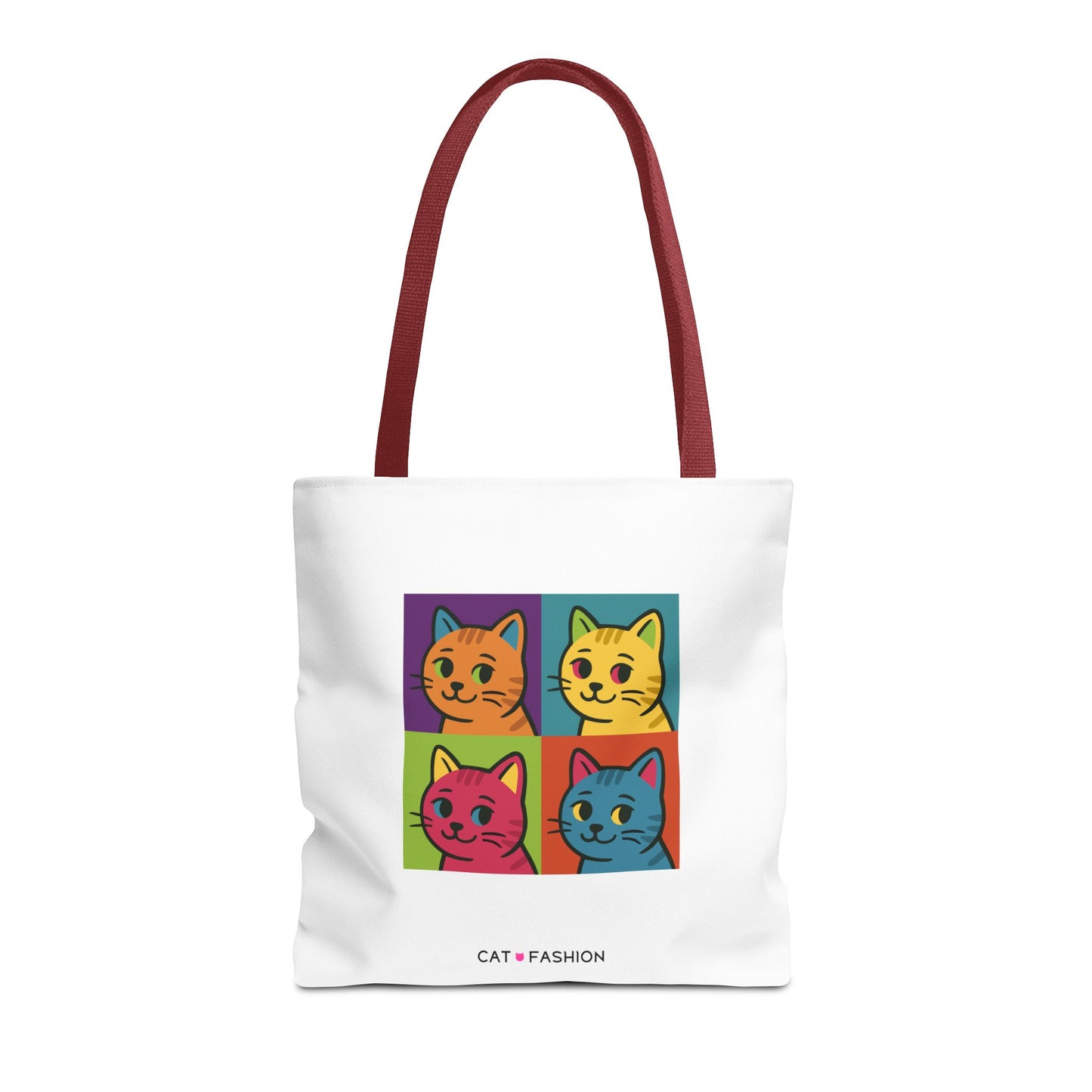 Tote Bag: Pop Art Cats