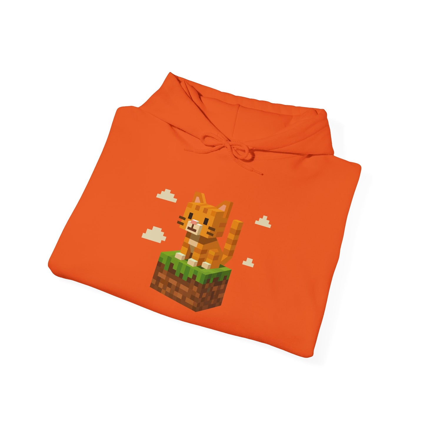 Hoodie: Minecraft Cat (Unisex Heavy Blend™)