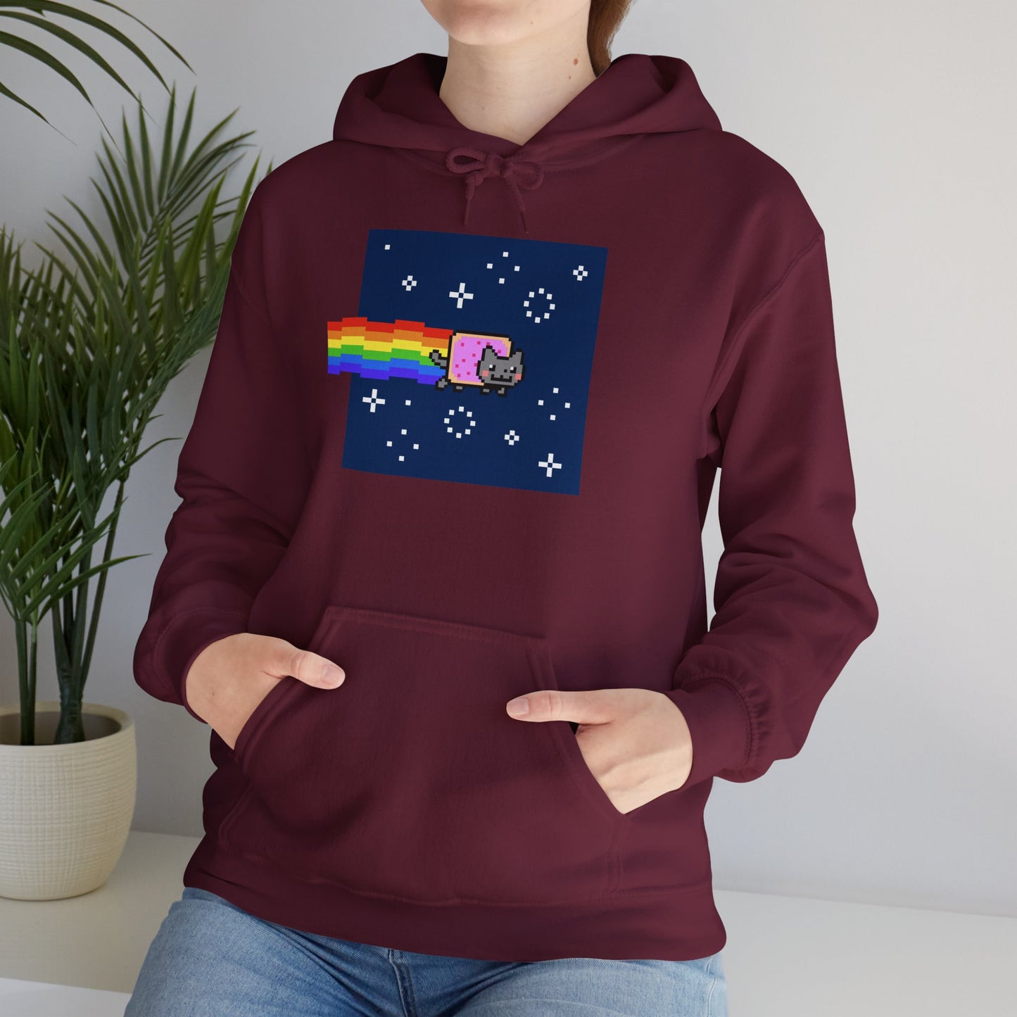 Hoodie: Nyan Cat (Unisex Heavy Blend™)