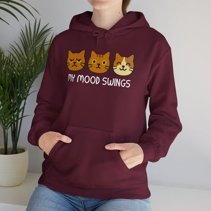 Hoodie: My Mood Swings (Unisex Heavy Blend™)