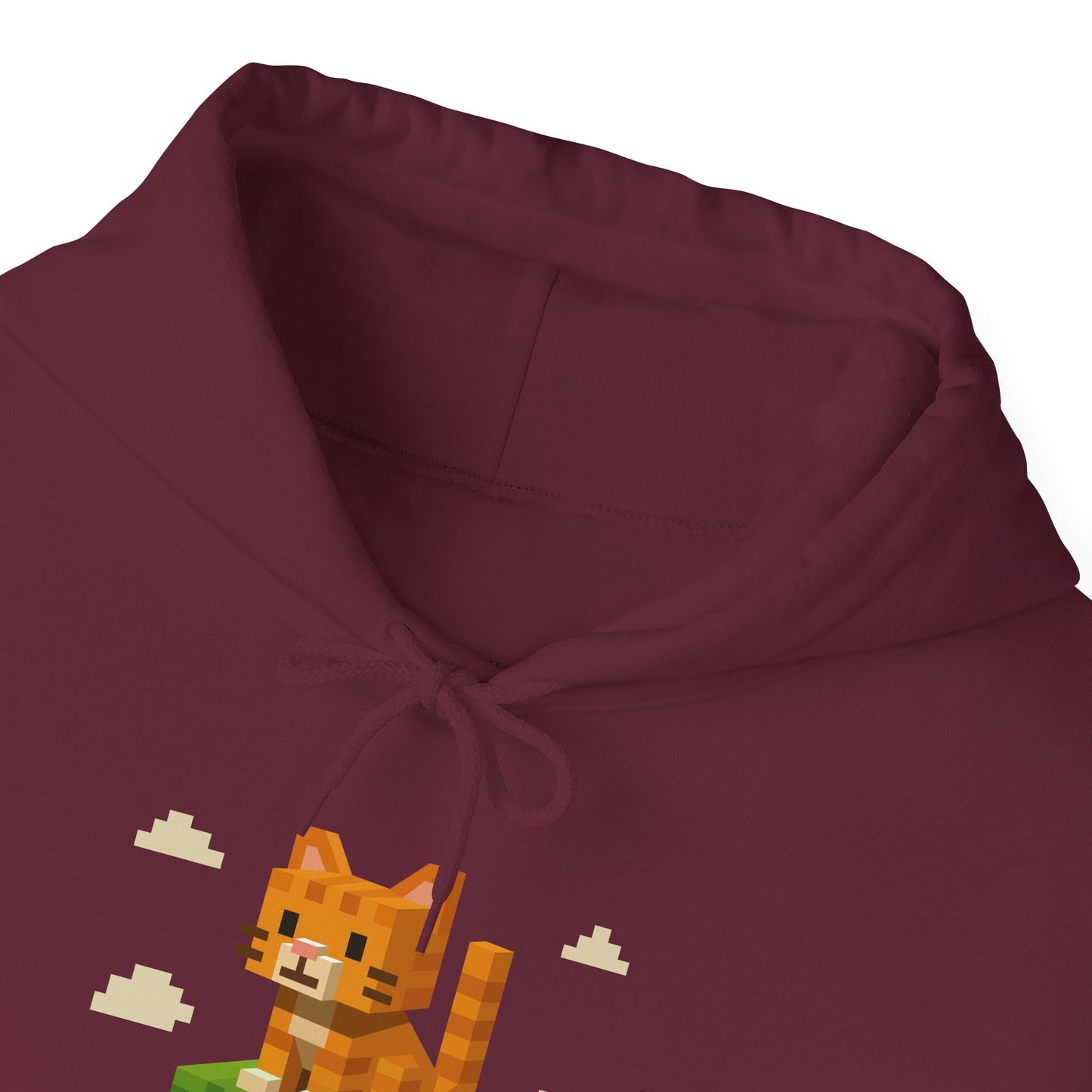 Hoodie: Minecraft Cat (Unisex Heavy Blend™)